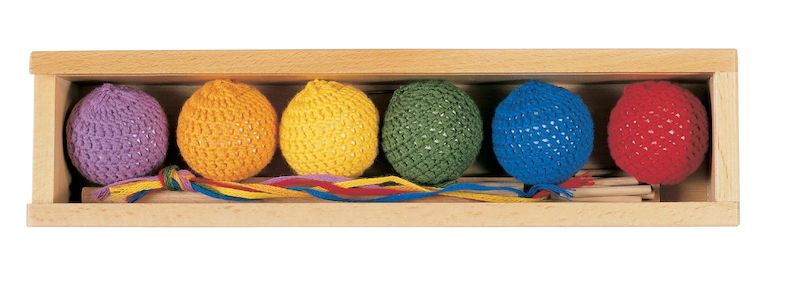 Fröbel Gabe 1- Authentische Fröbelgaben Lernspielzeug